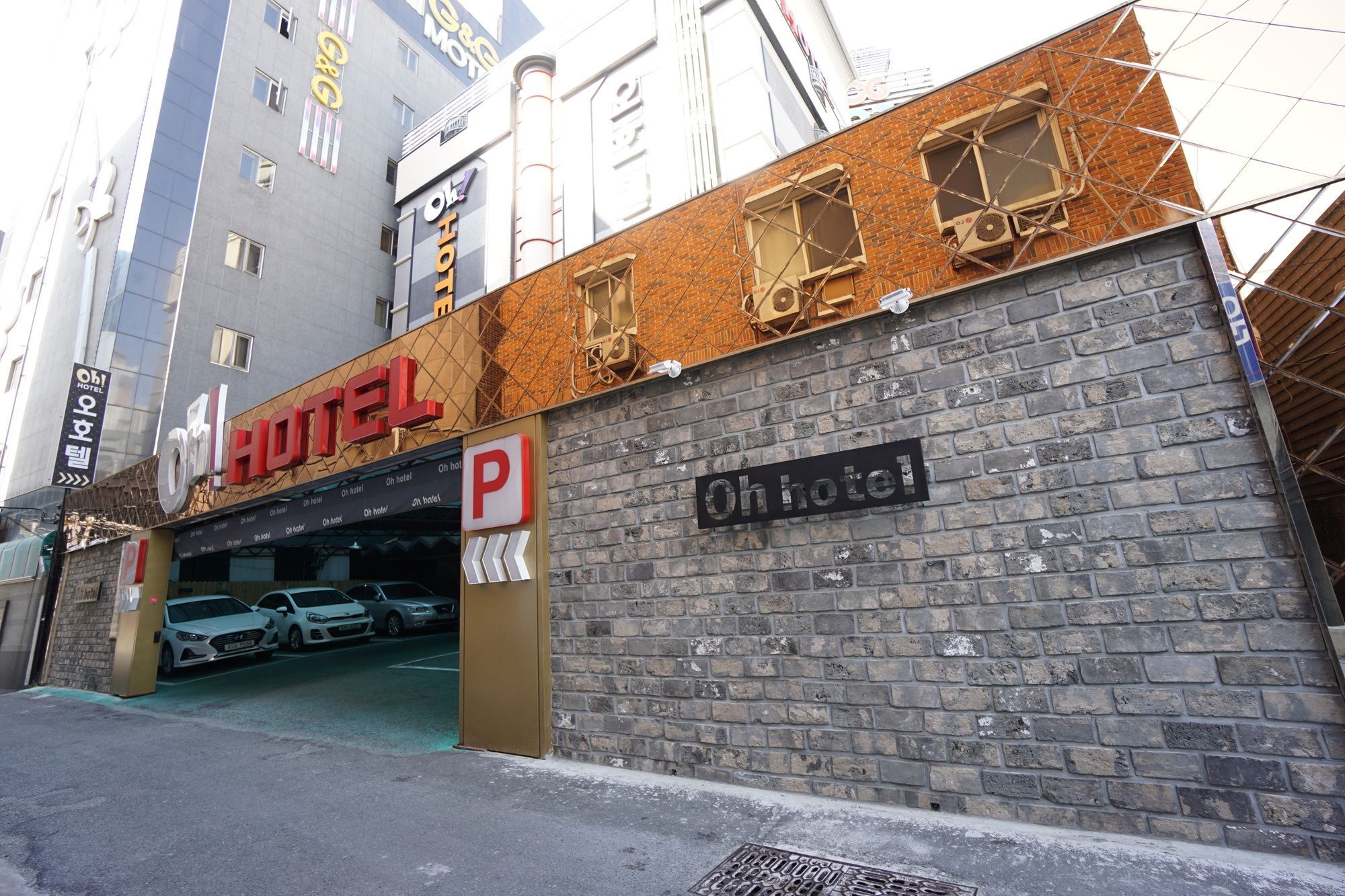 Oh Hotel Busan Exterior foto